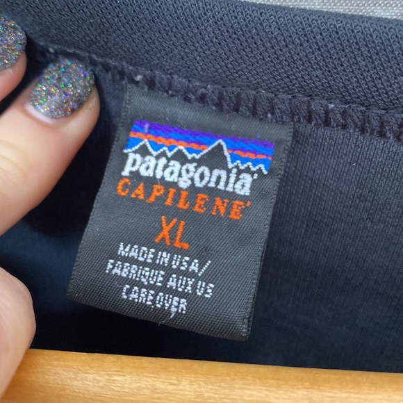 Patagonia Capilene Base Layer Black Size: XL EUC - Picture 3 of 3